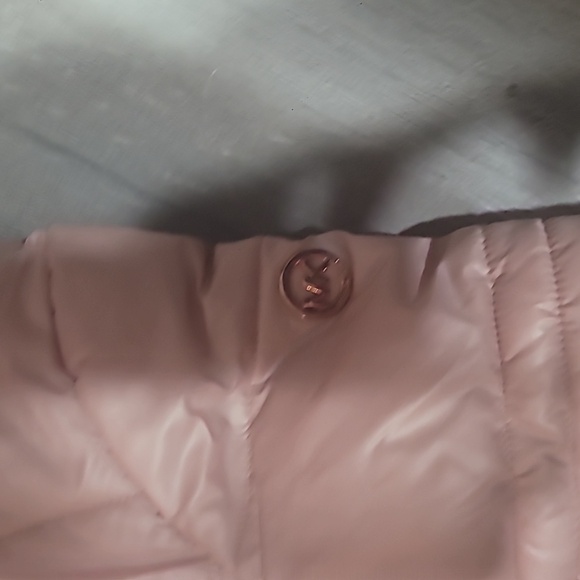 Michael Kors Puffer Jacket Coat Pink Size 6X Girls - Picture 5 of 10